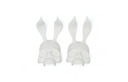 sneaker accessories for shoelaces bunny white