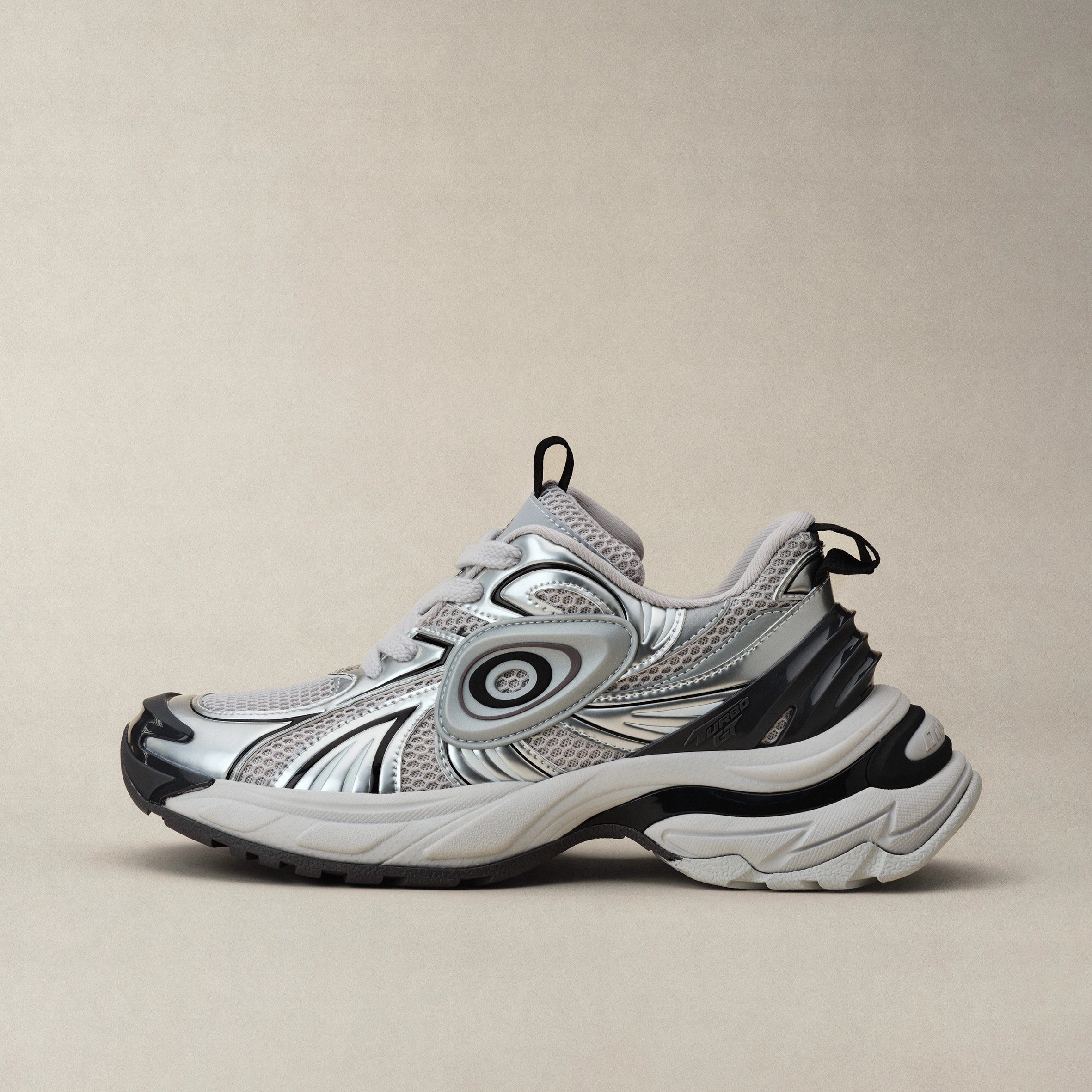 Turbo GT Running Shoes White Silver – OLD ORDER