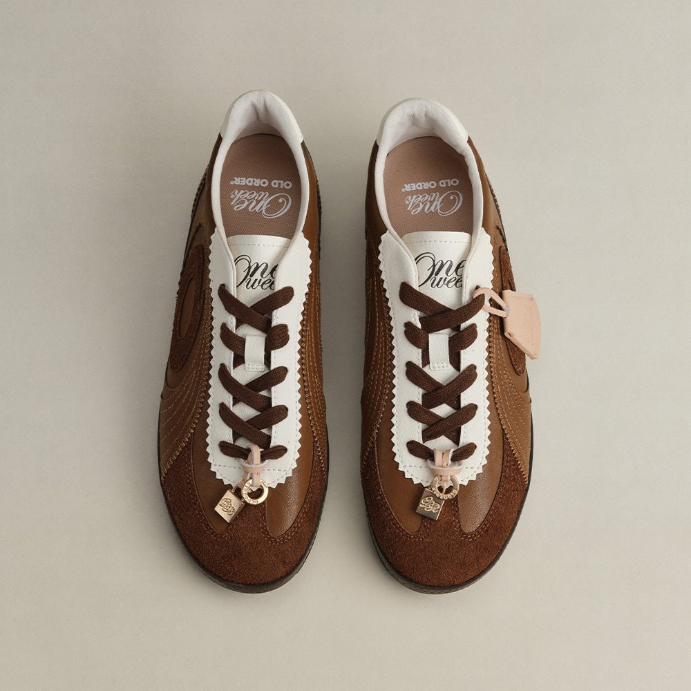One Week Trainer Shoes – Cognac Brown - OLD ORDER