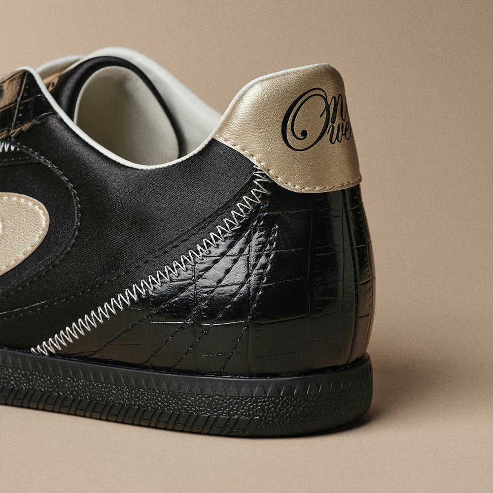 One Week Trainer Shoes – Noir Gilt - OLD ORDER