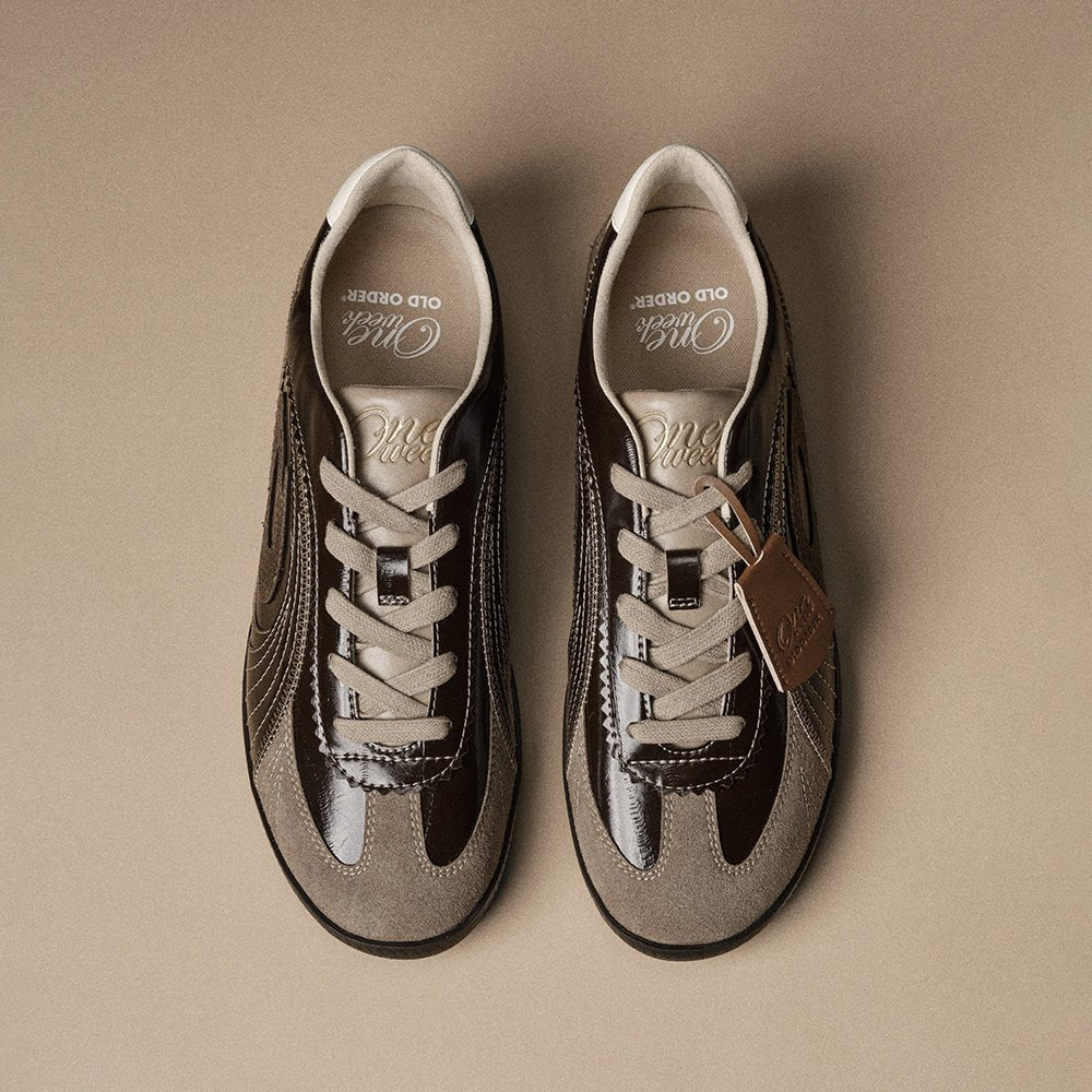One Week Trainer Shoes –Waxed Walnut - OLD ORDER