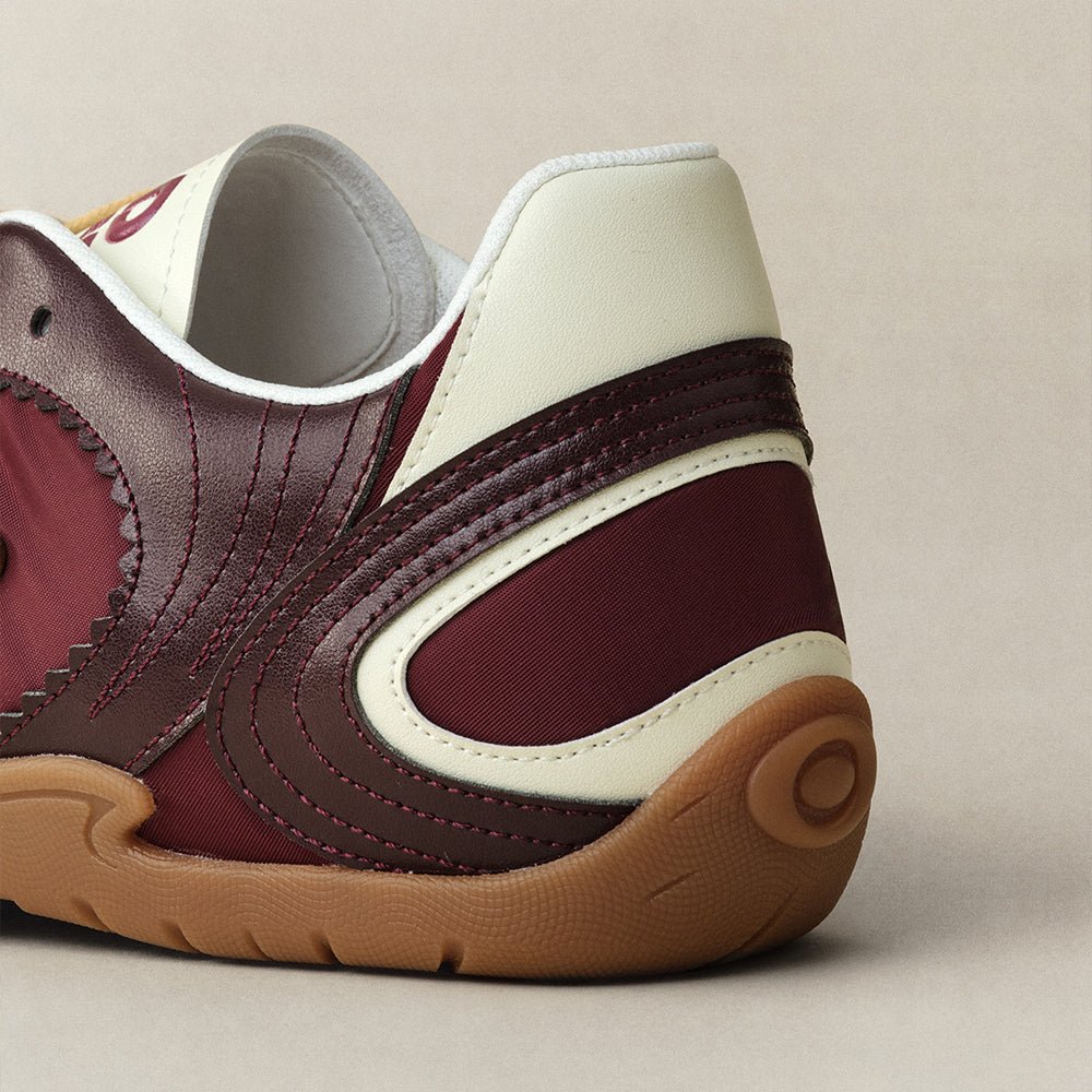 Summer Runner Women's Trainer Shoes – Burgundy Red - OLD ORDER