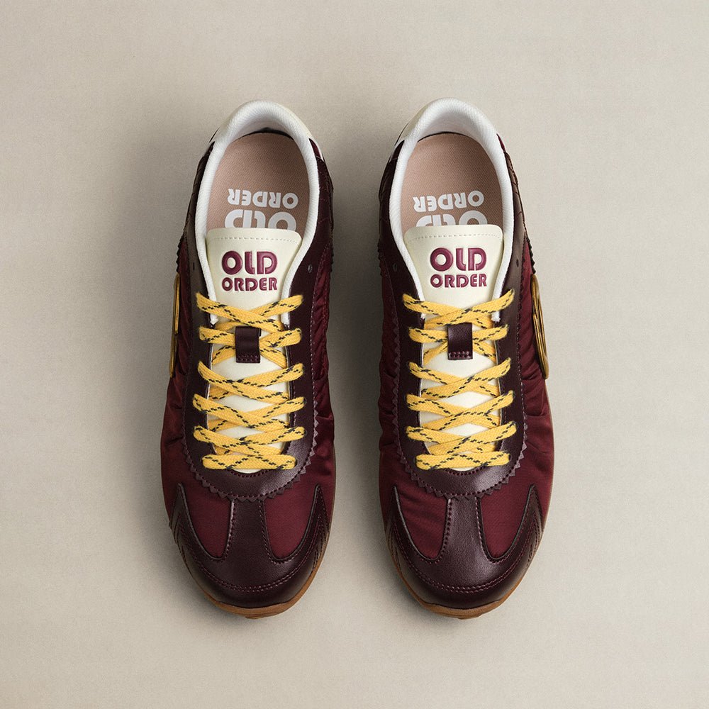 Summer Runner Women's Trainer Shoes – Burgundy Red - OLD ORDER