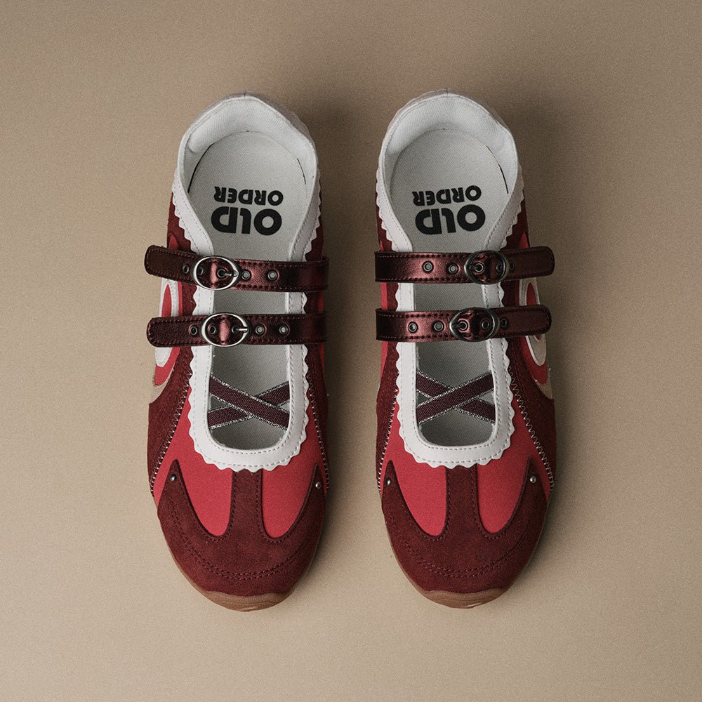 Turbo Lite Mary Jane Sneakers - Scarlet Echo - OLD ORDER