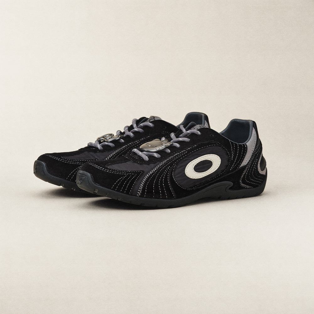 Turbo Lite Midnight Black Trainers | OLD ORDER