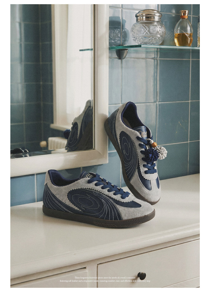 One Week Recycled Trainer - Cyan Cloud