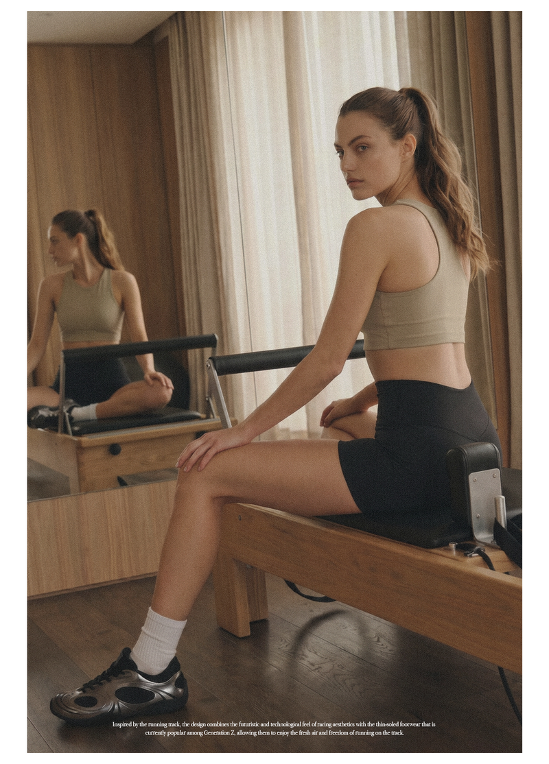 Trainer Track Shoes - Meteorite Black