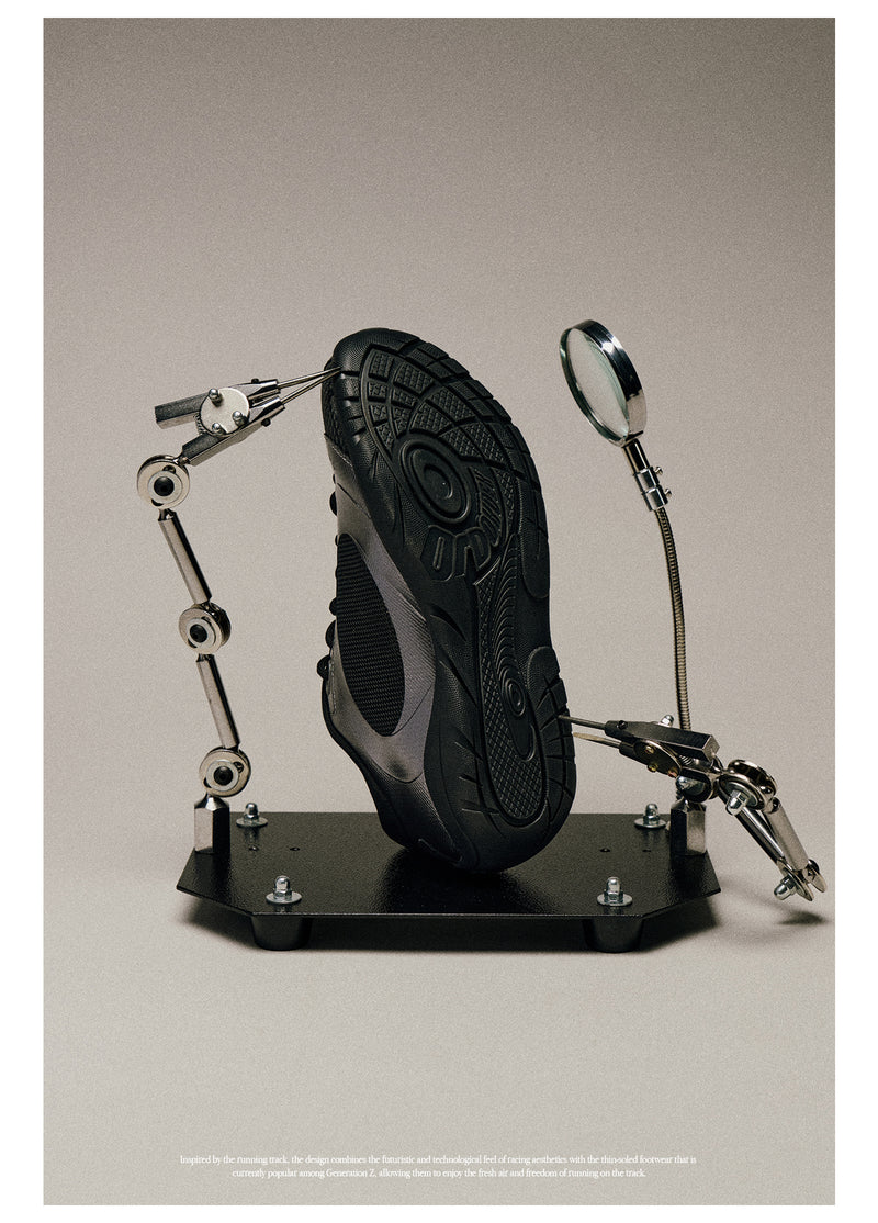 Trainer Track Shoes - Meteorite Black