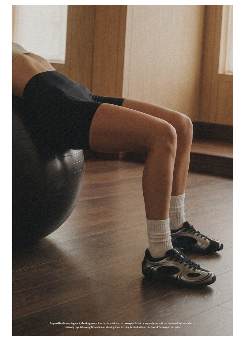 Trainer Track Shoes - Meteorite Black