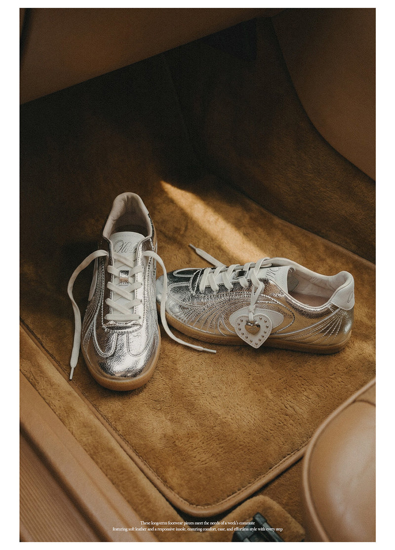 One Week Crackle Trainer - Silvered Wood