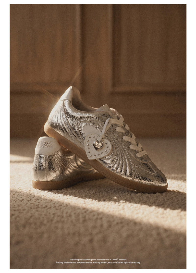 One Week Crackle Trainer - Silvered Wood