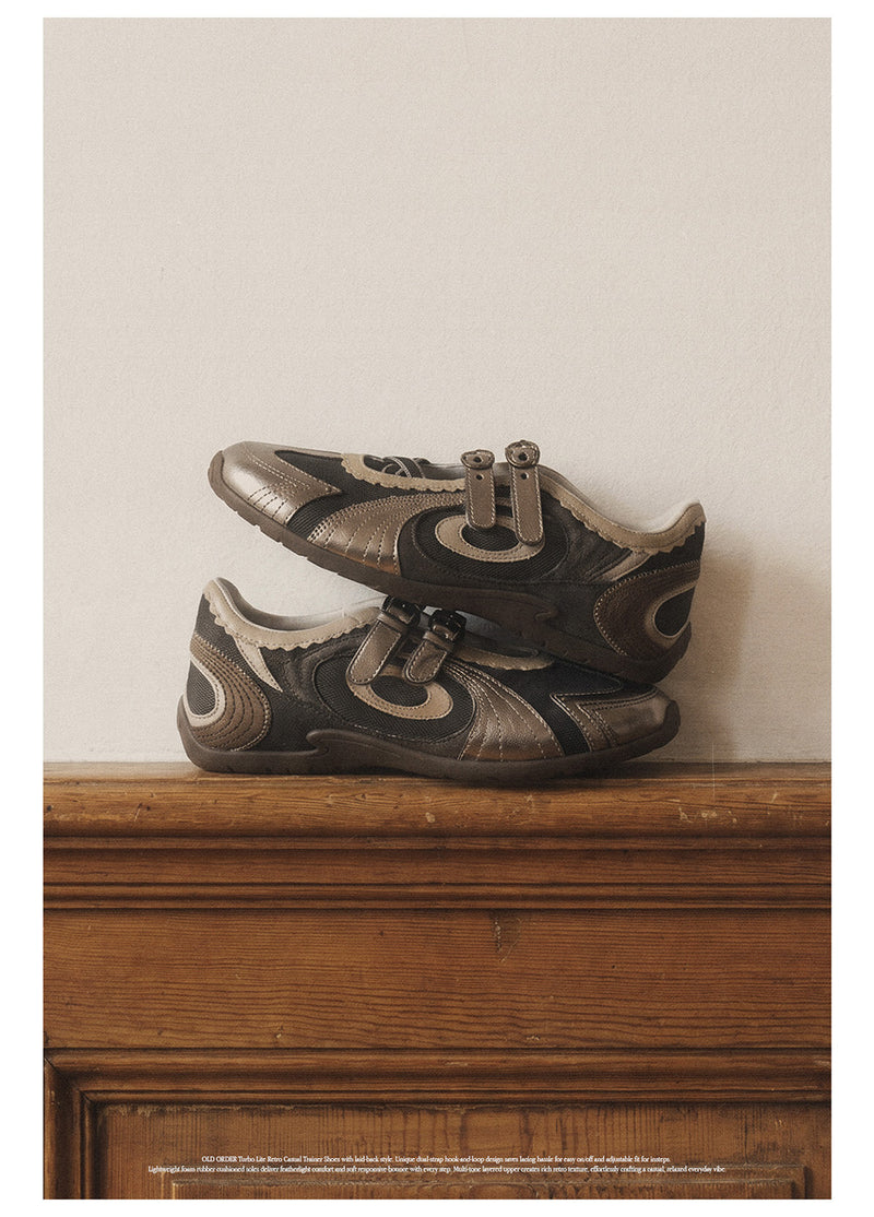 Turbo Lite Mary Jane Sneakers - Brown Tales