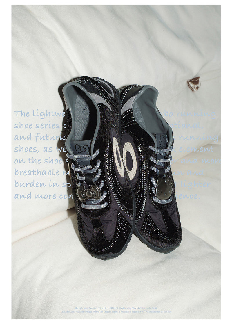 Turbo Lite Women's Trainers – Midnight Black