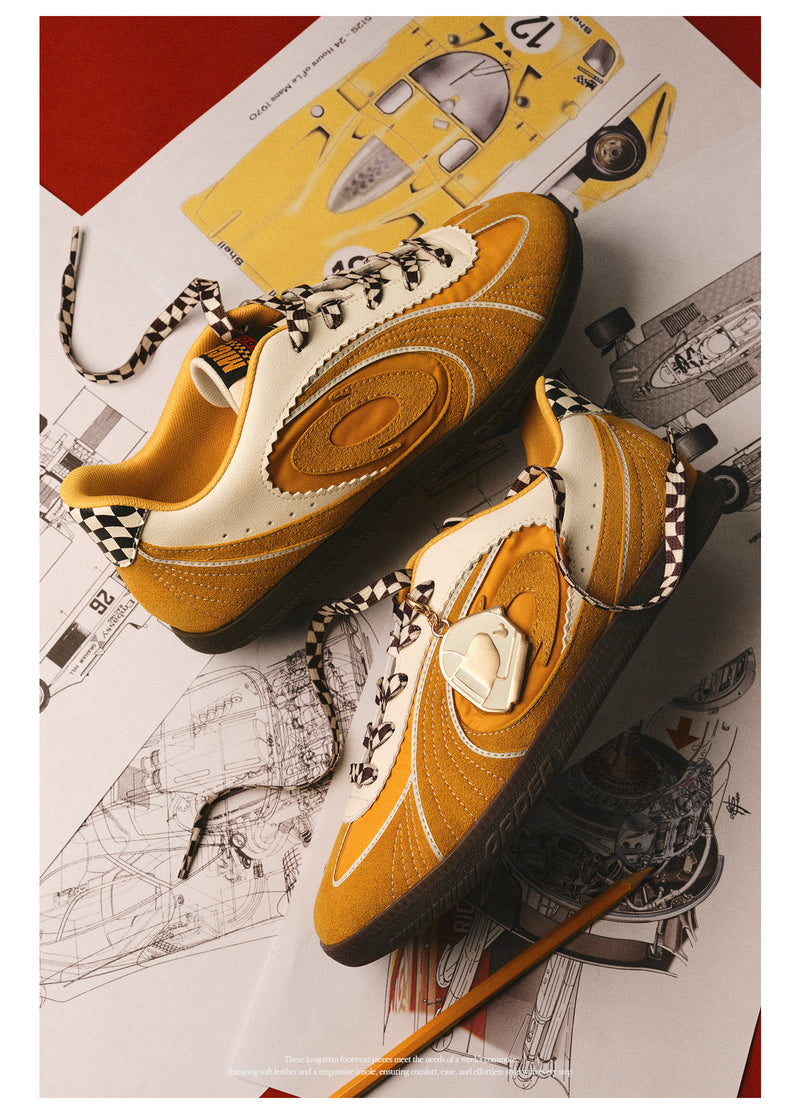 One Week Trainer Shoes – Crew Yellow