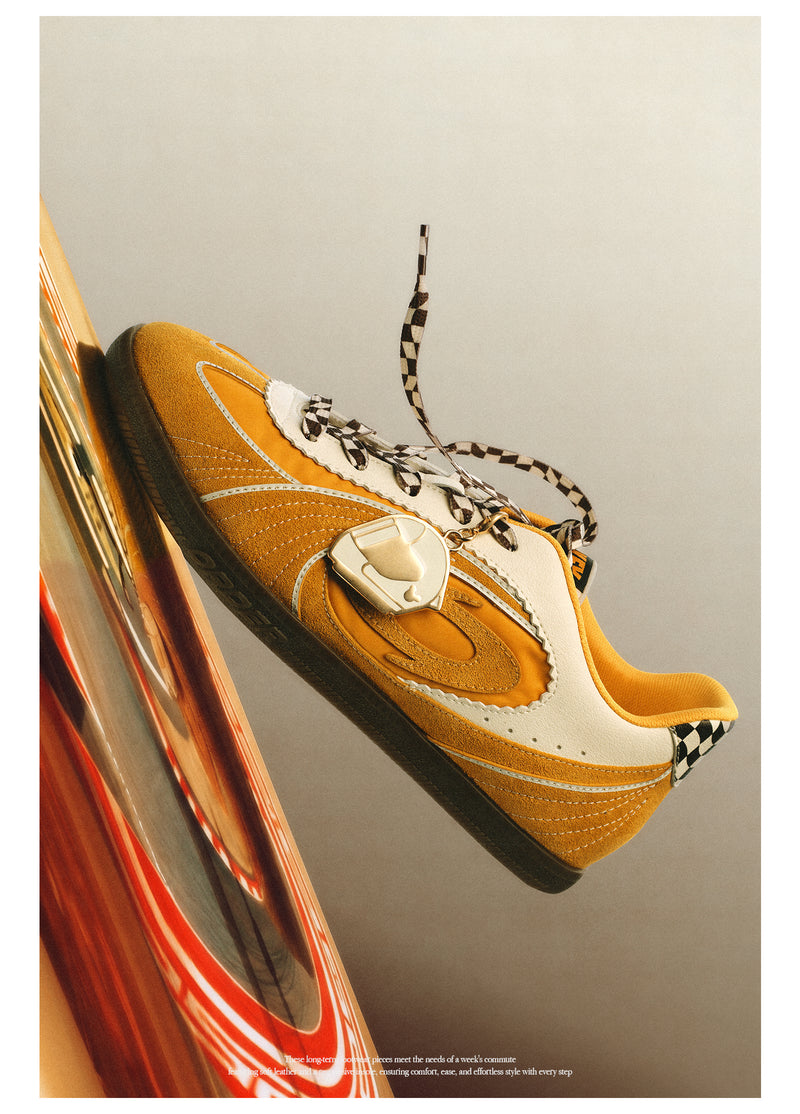 One Week Trainer Shoes – Crew Yellow