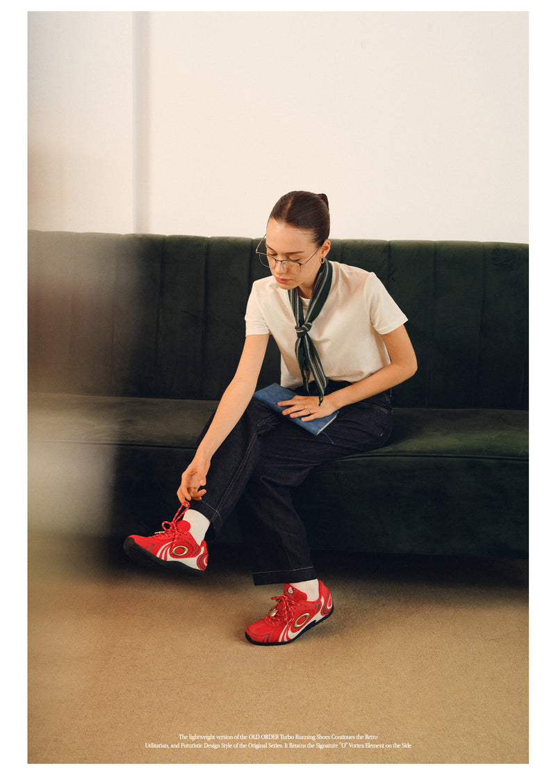 Turbo Lite Racing Trainers - Scarlet Red