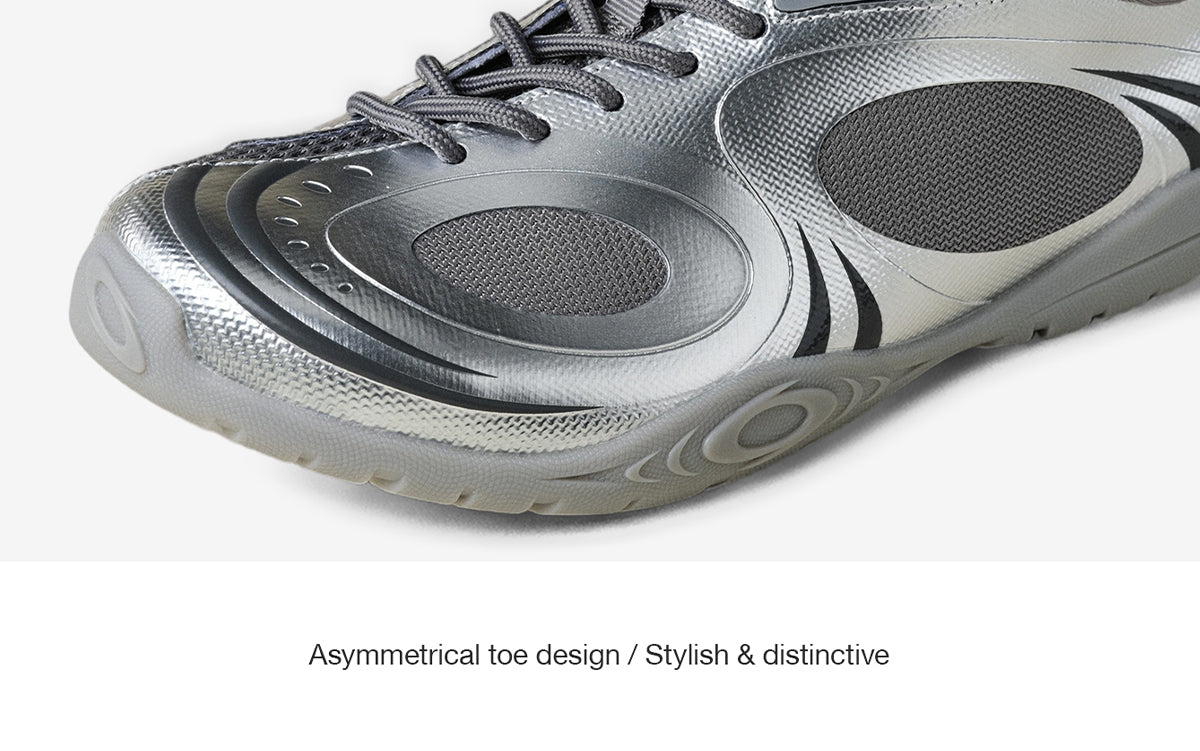 Trainer Track Shoes Silver Pyroxene Air-Mesh