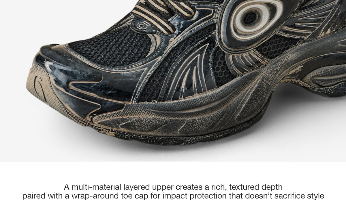 Turbo GT Running Shoes Destroyed Black