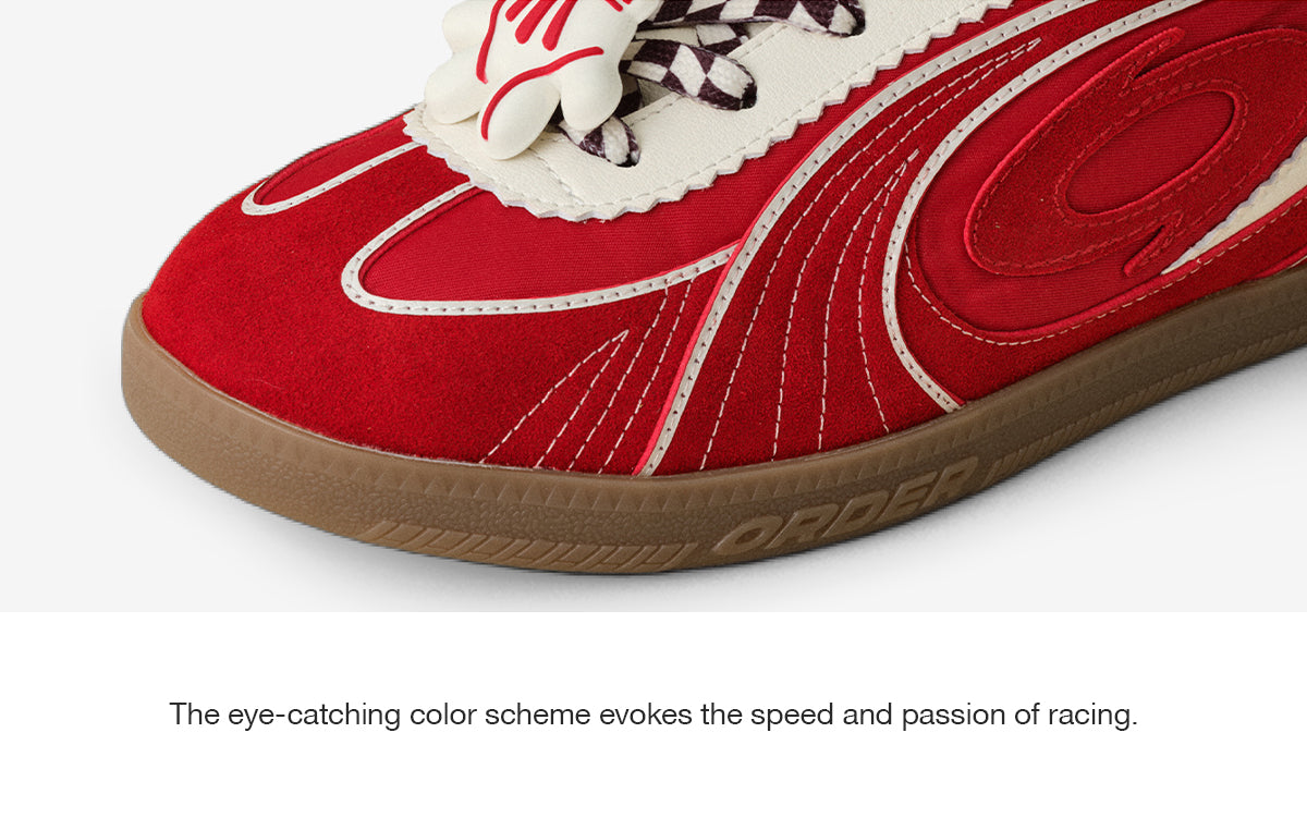 One Week Trainer Shoes – Scarlet Red