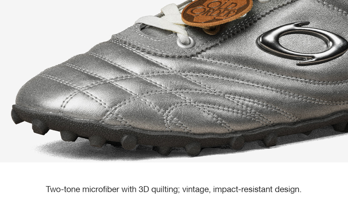 Soccer Series Training Shoes- Retro Silver