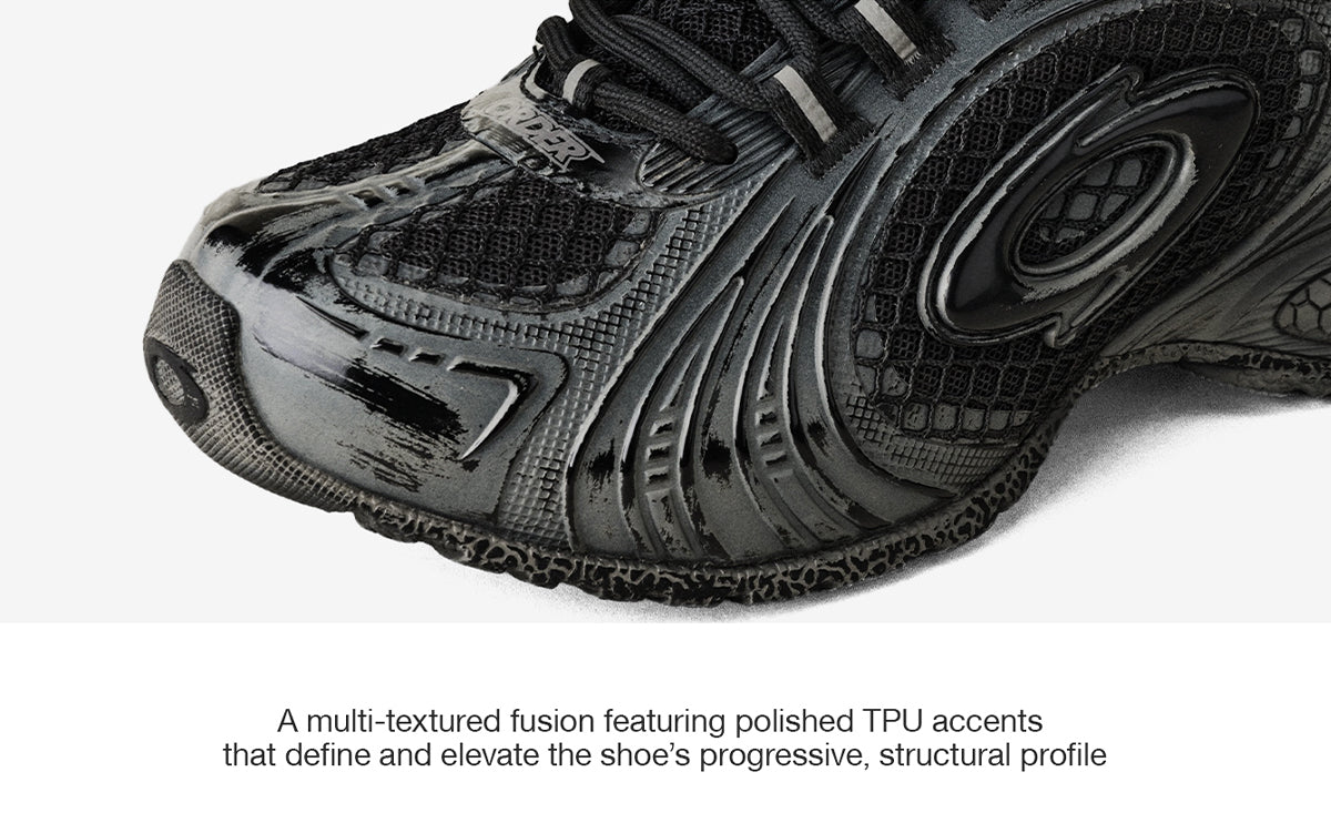 Turbo 2000 Running Shoes- Black