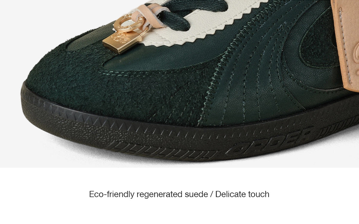 One Week Recycled Trainer Shoes – Green
