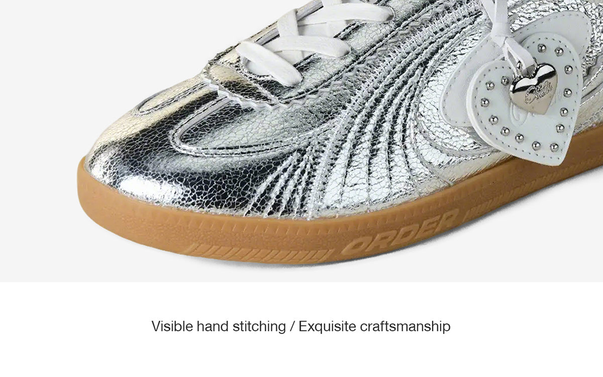 One Week Crackle Trainer - Silvered Wood