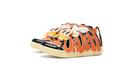 sneakers for men original design， lychee-texture pattern orange and balck  colorway，  OLD ORDER X BIPOLAR