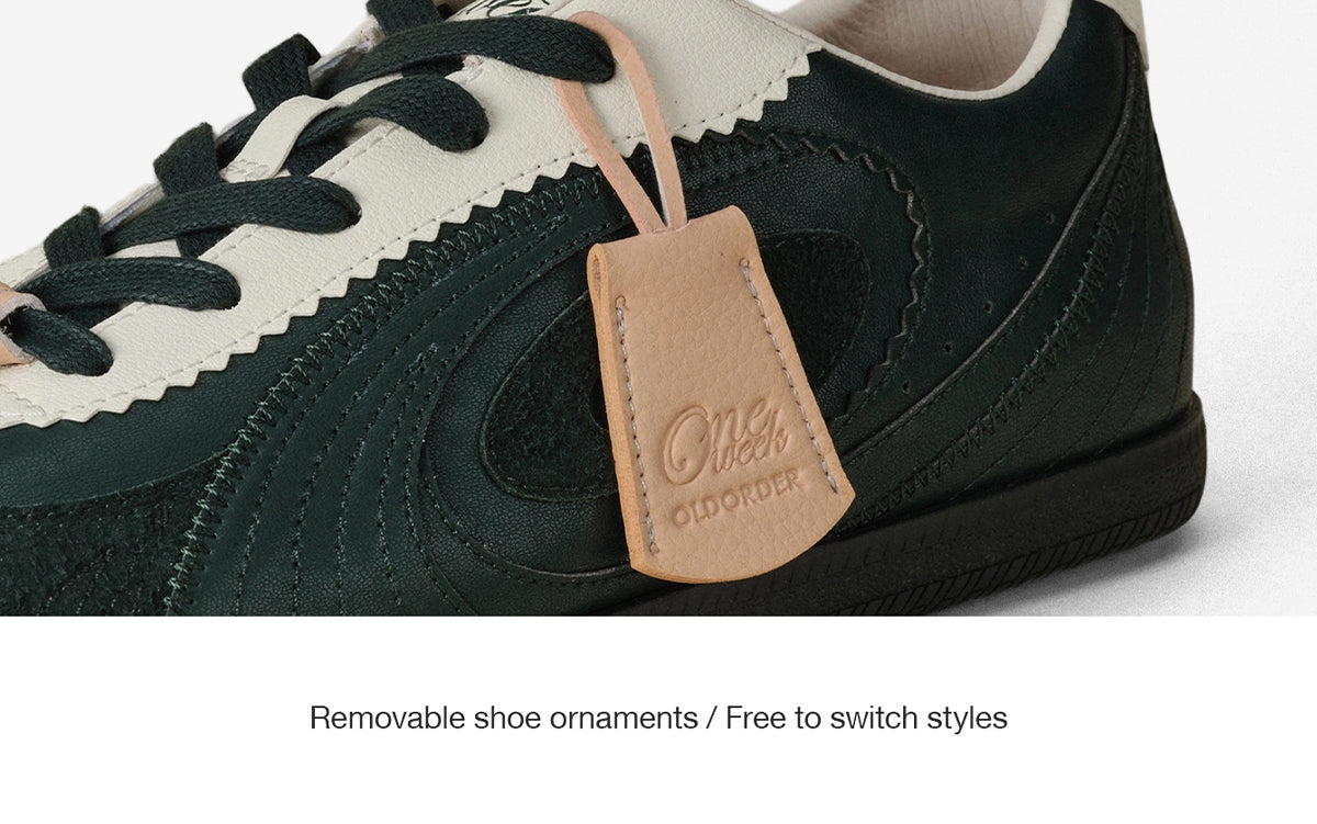 One Week Recycled Trainer Shoes – Green