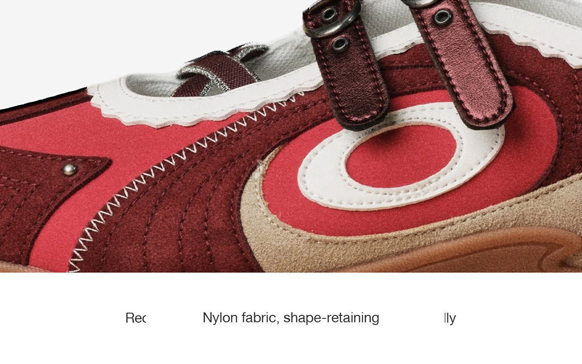 Turbo Lite Mary Jane Sneakers - Scarlet Echo