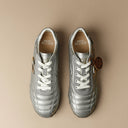 Soccer Shoes- Retro Silver