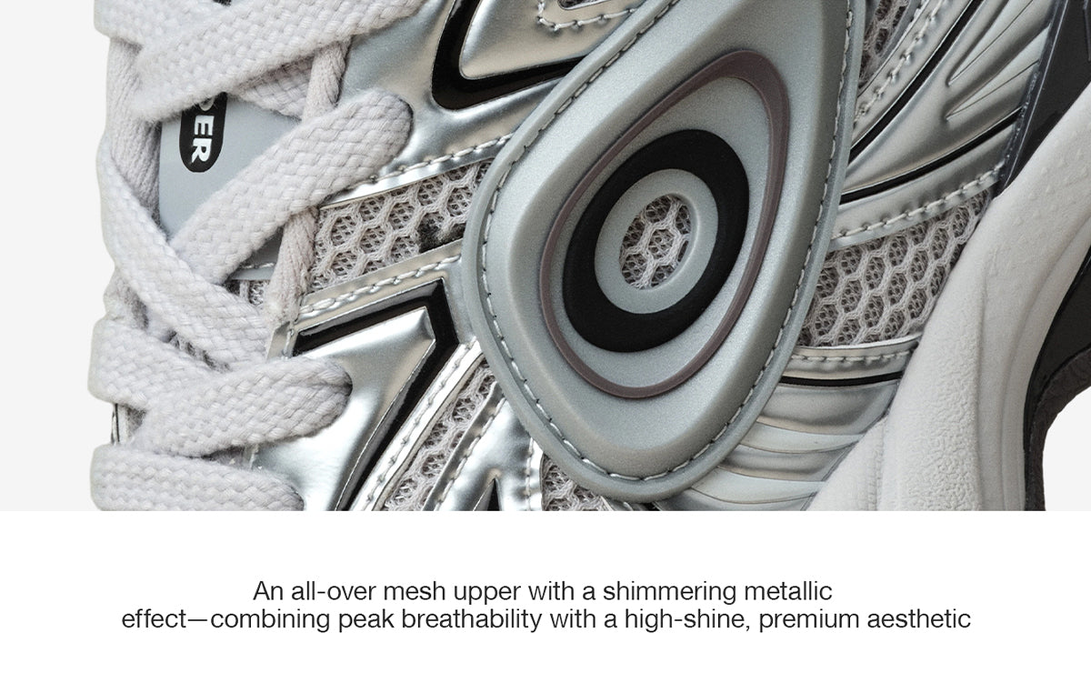 Turbo GT Running Shoes White Silver