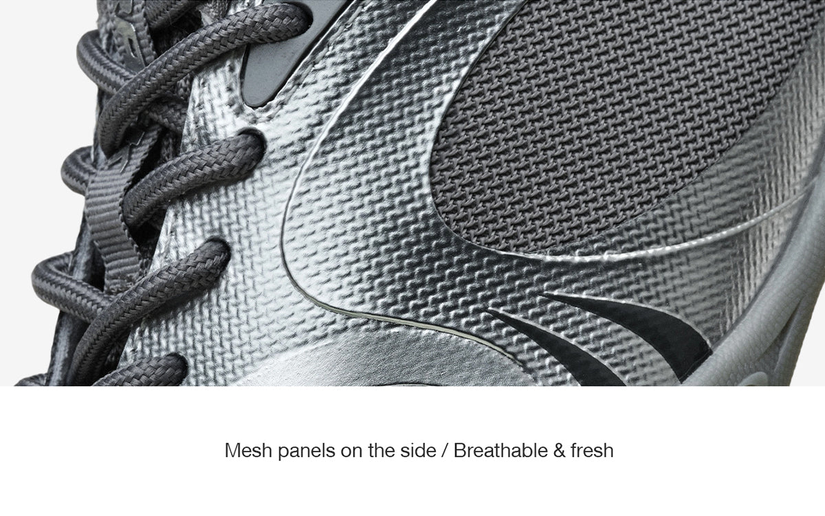 Trainer Track Shoes Silver Pyroxene Air-Mesh