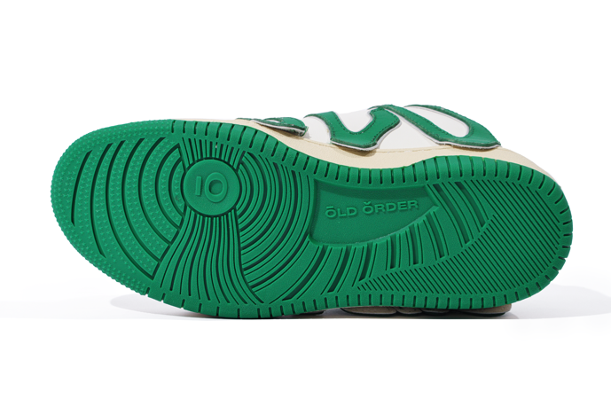 国内未入荷 OLD ORDER - Skater 001 Green Sneakers OLD ORDER Skater/001 Olive Green