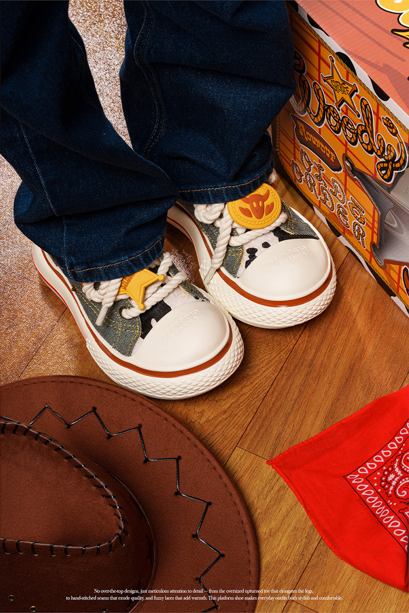 OLD ORDER Big Head Canvas Denim