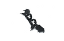 VAMPIRE BAT sneaker accessories for shoelaces black halloween costumes