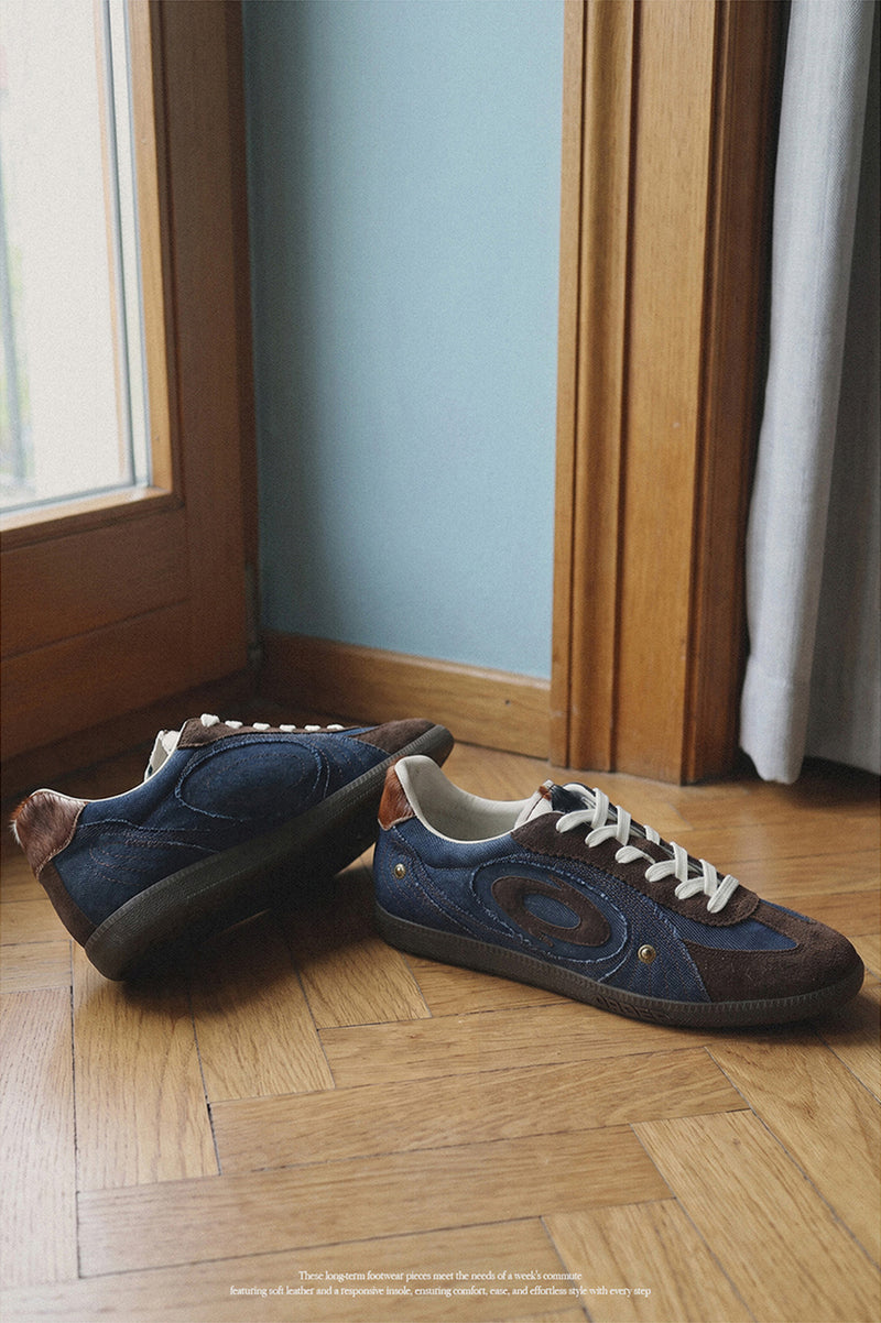 One Week Trainer Shoes – Amber denim
