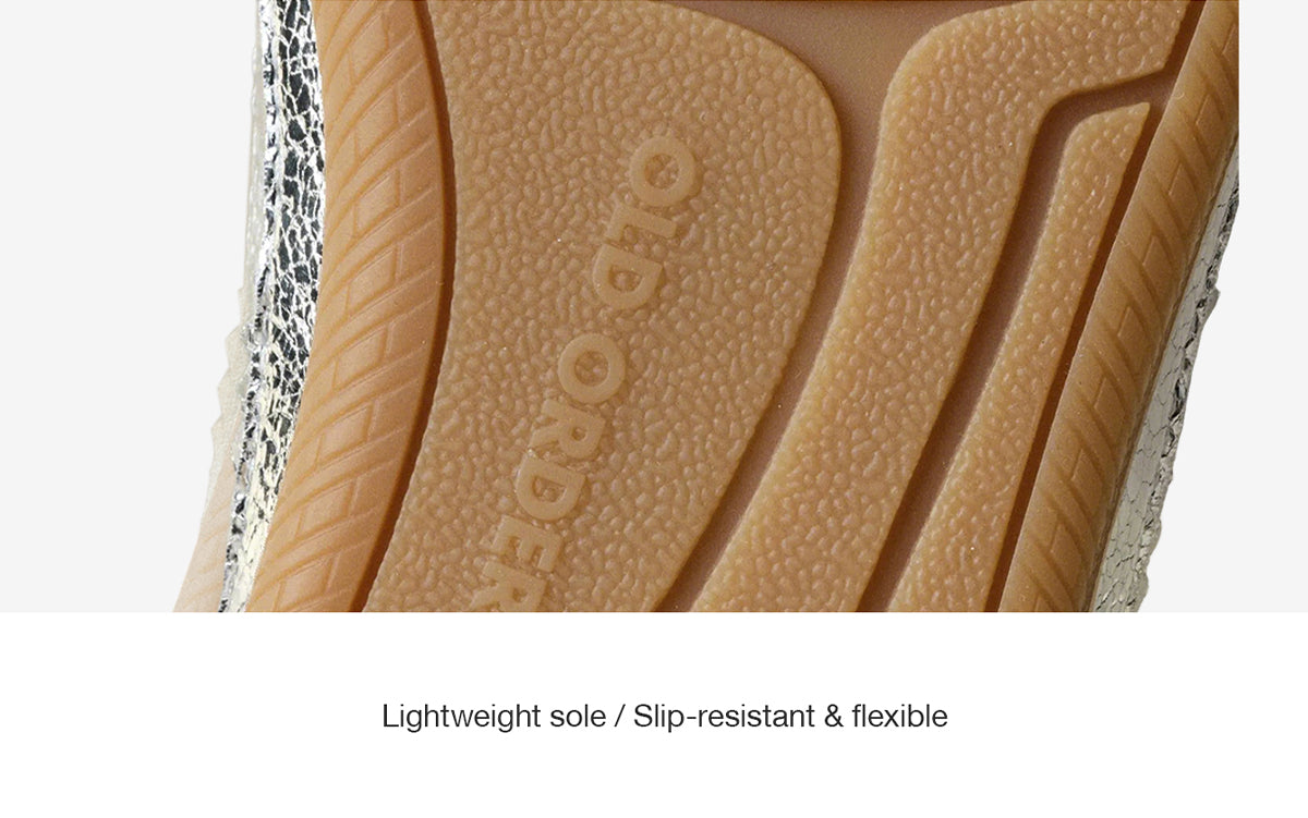 One Week Crackle Trainer - Silvered Wood