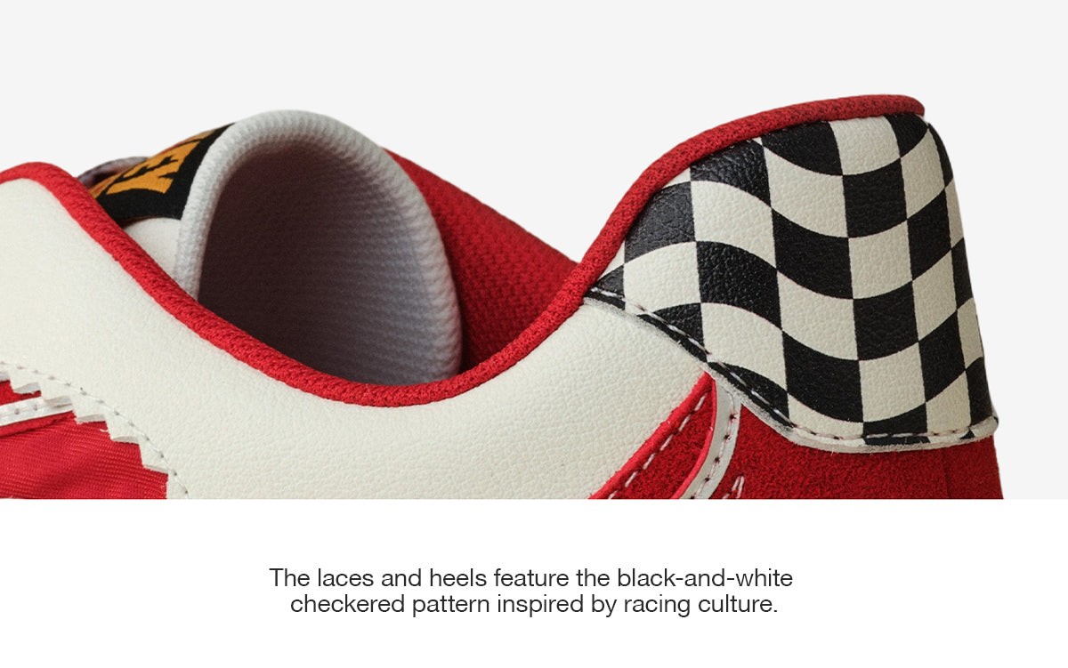 One Week Trainer Shoes – Scarlet Red