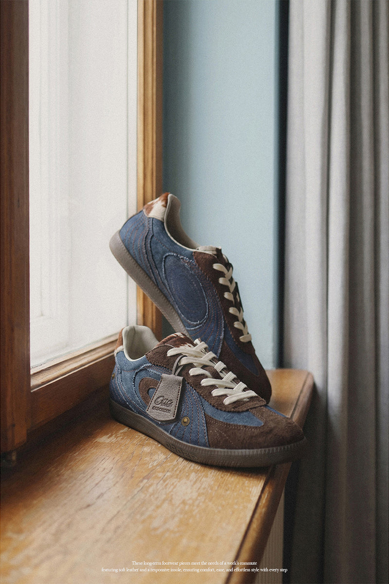 One Week Trainer Shoes – Amber denim