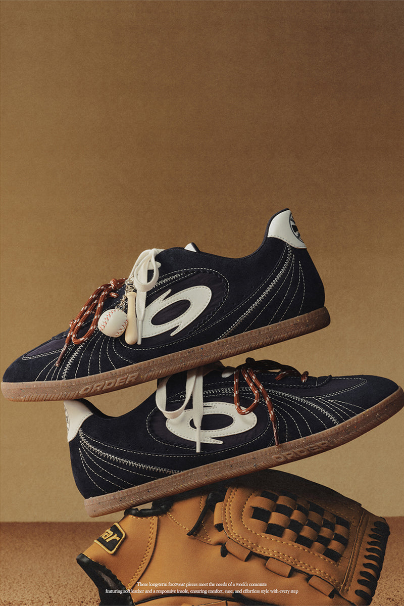 One Week Trainer Shoes – Curve Navy