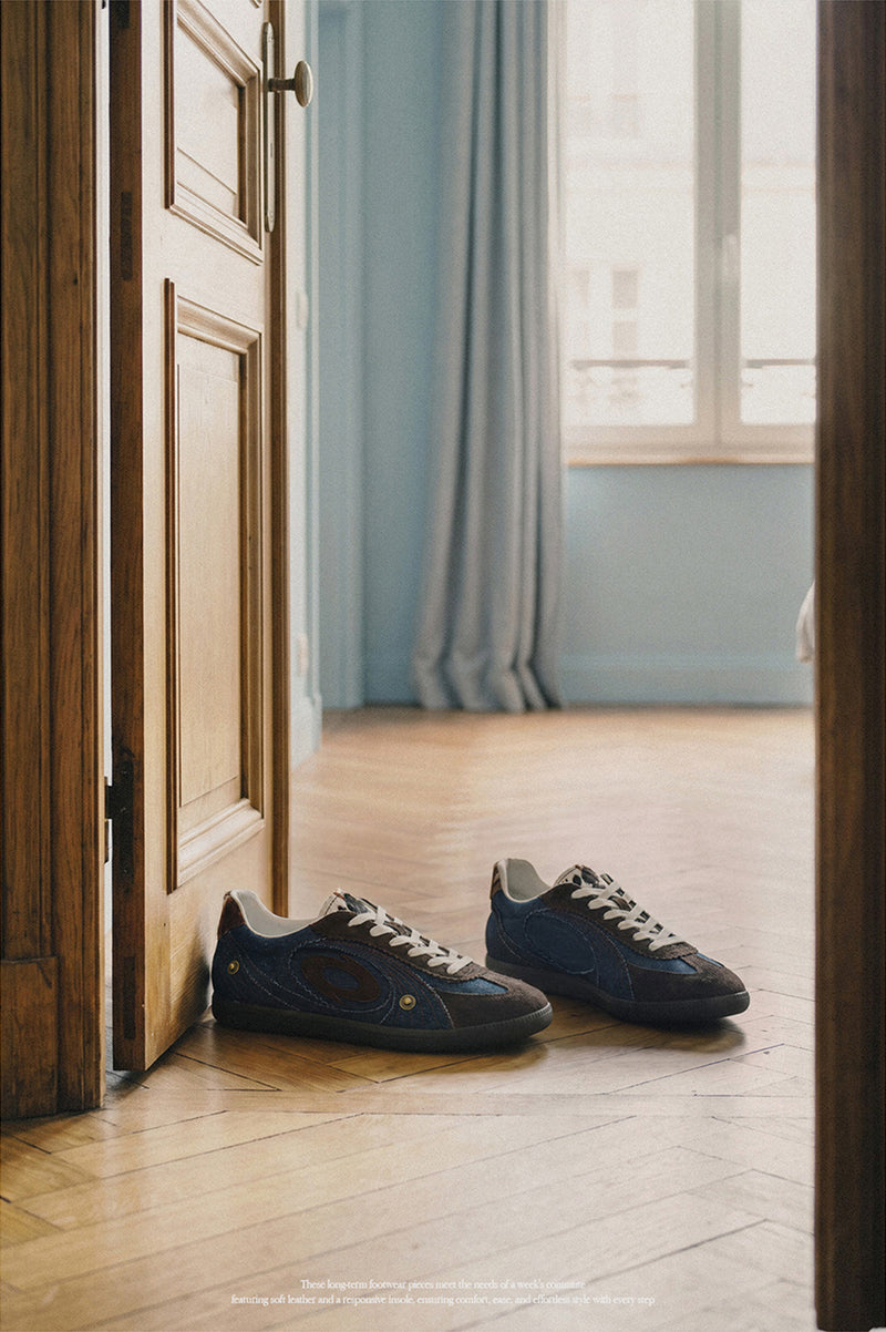 One Week Trainer Shoes – Amber denim