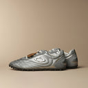 Soccer Shoes- Retro Silver