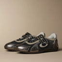 OLD ORDER Turbo Lite Mary Jane Sneakers Brown Tales – side profile of the pair
