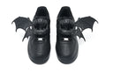 VAMPIRE BAT sneaker accessories for shoelaces black halloween costumes