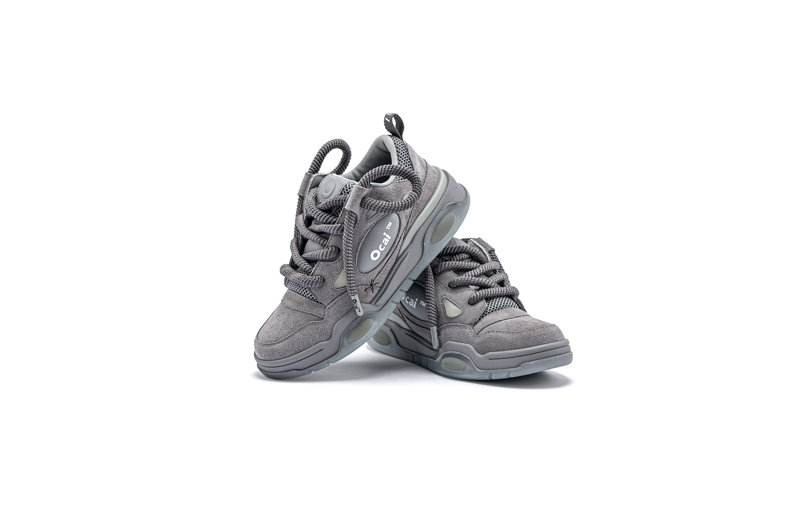 OCAI Retro/001 Gray Suede – OLD ORDER