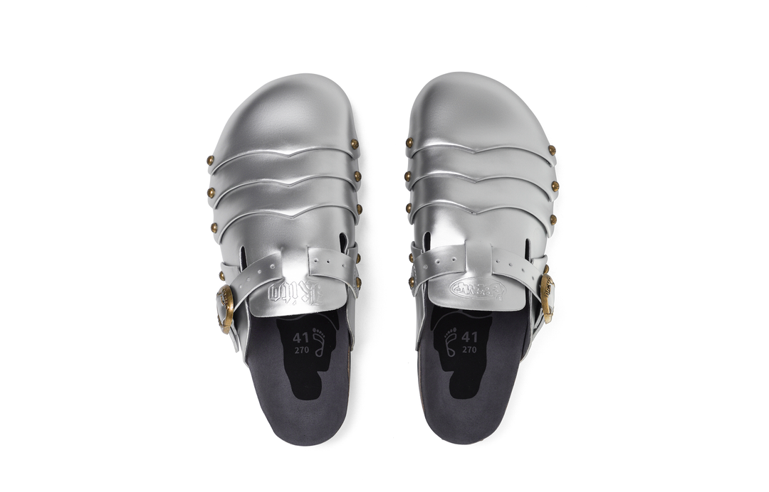 ★BBIMP★BBiMP x Kito Medieval Clogs シルバー サンダル Medieval Clogs BBiMP x Kito – OLD ORDER