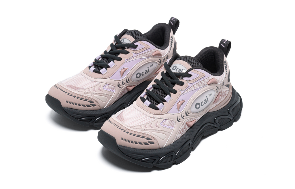 Ocai Runtech Sneaker シルバーピンク スニーカー y2k - メルカリ