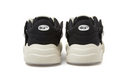 OCAI Smile Shoes - Chunky Black Big Head Canvas Sneakers for Casual Outfits