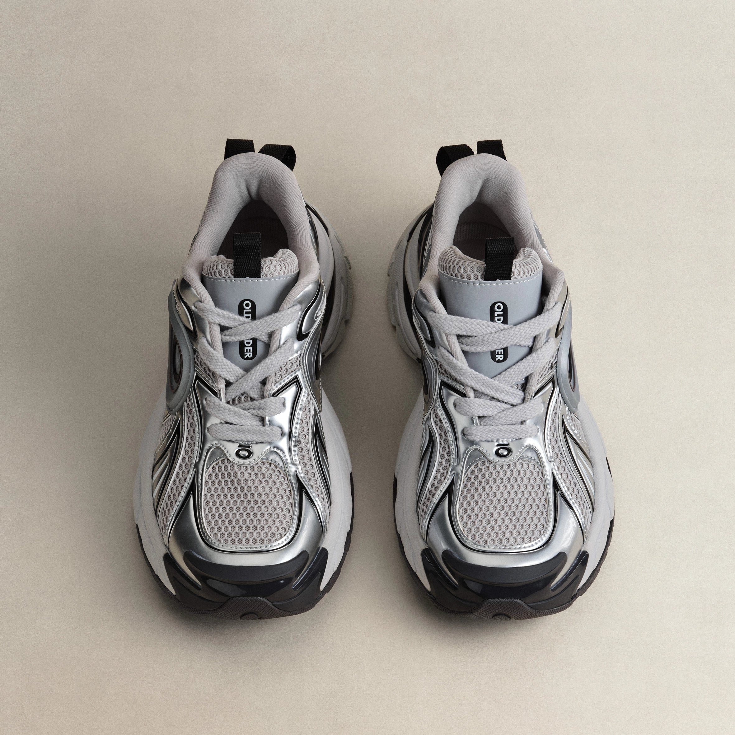 Turbo GT Running Shoes White Silver – OLD ORDER